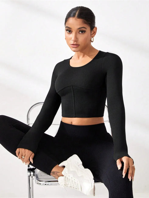 'Tiana' Active T-Shirt - Celes Fashion